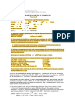 Lista 03 - Equilibrio e Volumetria de Oxirredução