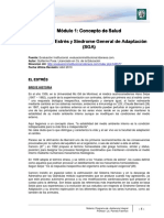 Lectura 3 - Estrés y Síndrome General de Adaptación - SGA