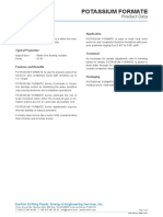 Potassium Formate: Product Data