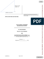 Patterson Baldwin Ranch North Development Agreement