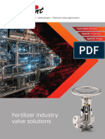 Fertilizer Industry Valve Solutions: Upstream Midstream Downstream Chemical Valve Applications