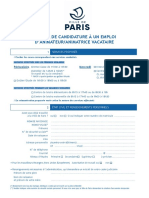 Dossier Candidature Vacataire 6pgs