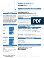 Store Keeper Visual Resume All Docs