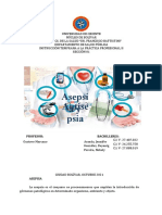 Asepsia y Antisepsia