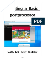 Creating A Basic Postprocessor With NX Post Builder For Beginners