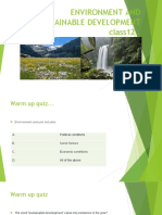 Environment and Sustainable Development-1