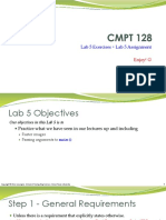 Lab 5 Exercises + Lab 5 Assignment: Enjoy!