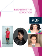 Gender Sensitivity in Education