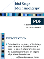 Third Stage Begg Mechanotherapy