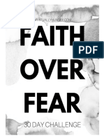 Faith Over Fear: 30 Day Challenge