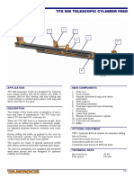 TFX 500 Telescopic Cylinder Feed: Technical Specification 3-1600 2005-02-15