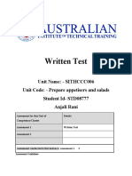 Anjali Rani - Test