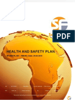 Health and Safety Plan: SF-HSE-PL-001 - REV00 - Date: 29-03-2019