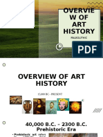 WEEK 7 Overview of Art History - STONE AGE