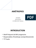 AMETROPIES