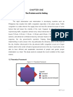 Chapter One: The Problem and Its Setting