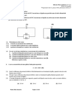 Preparação Teste 5 10º 19 20 Fenómenos Elétricos