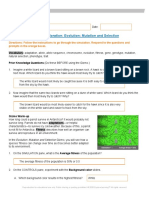 Evolution Mutation Selection SE