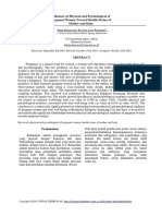 Influence of Physical and Psychological of Pregnant Women Toward Health Status of Mother and Baby