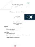 Detailed Lesson Plan Enojo (Coordinating Conjunction)