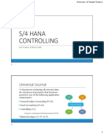 02 CO HANA - S4 HANA Structure