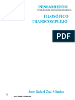 Planteamiento Filosofico Transcomplejo