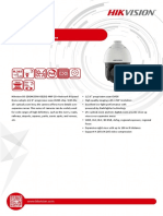 DS-2DE4425IW-DE (S6) 4 MP 25× Network IR Speed Dome