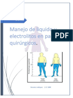 Manejo de Liquido y Electrolitos en Pacientes Quirúrgicos