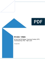 22 Hull WWTW Sludge Treatment Facility (STF) Commissioning Plan - High Level