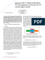 Doping and Doping Less III-V Tunnel Field Effect Transistors (TFET) : Investigation On Reasons For ON Current Improvement