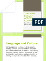 Teaching English Across Culture