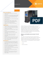 Liebert Ita Datasheet 5kva To 20kva 2