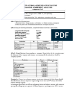 Financial Statement Analysis 