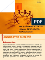 Human Resources Management: The Strategic Role of