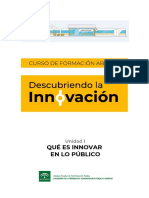 1 - Qué Es Innovar en Lo Público