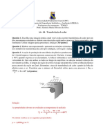 Atv. 04 - Transferência de Calor - Solucionário