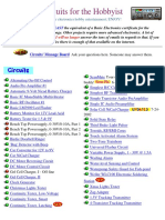 Electronics Schematic Circuits For The Hobbyist