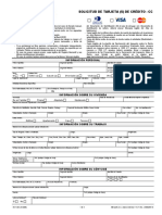 Form Solicitud Tarjetas de Credito