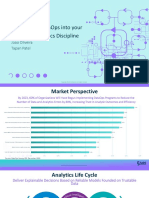 Introducing Dataops Into Your Data and Analytics Discipline: Joao Oliveira Tapan Patel