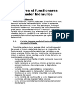 Descrierea Si Function Area Sistemelor Hidraulice