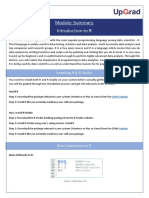 Lecture Notes - Programming in R