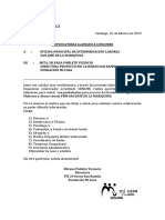 Llamado A Concurso de Cargo para Proceso de Licitación PRM San José de La Mariquina