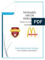 Tarea 3 y 4 de Gerencia Estretgica 2 McDonald