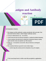 Antigen and Antibody Reaction