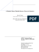 Measure Theory For Dummies