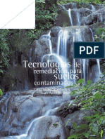 Tecnologías de Remediación para Suelos Contaminados