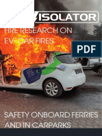 Report Fire Research On EV-Carfires