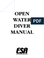 ESA - Open Water Diver