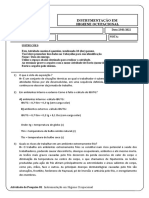 Atividade de Pesquisa 01 - Instrumentação em Higiene Ocupacional