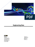 Ansys WorkBench Engineering Data